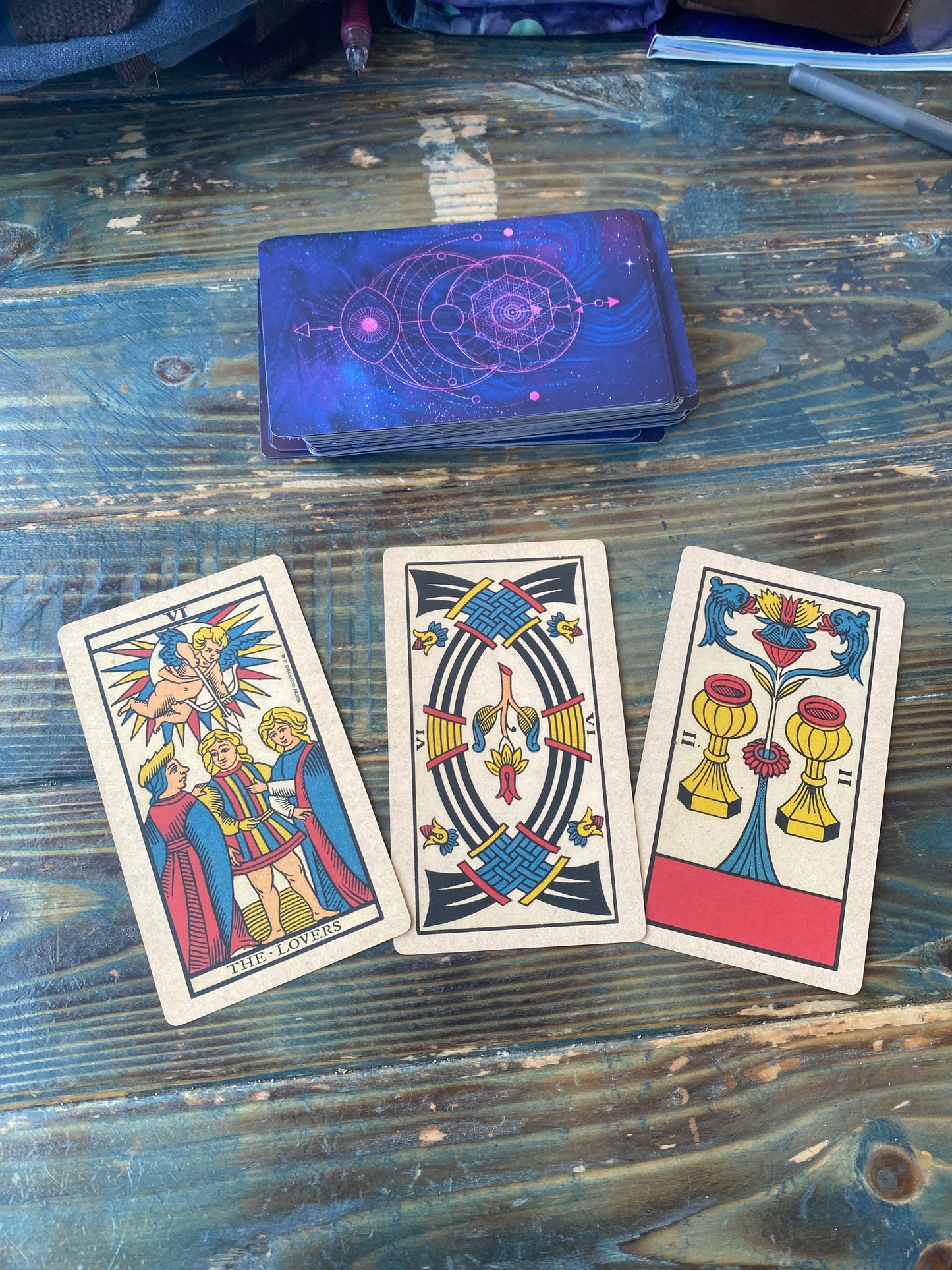 Tarot Card Reading via E-mail - General 3 Cards