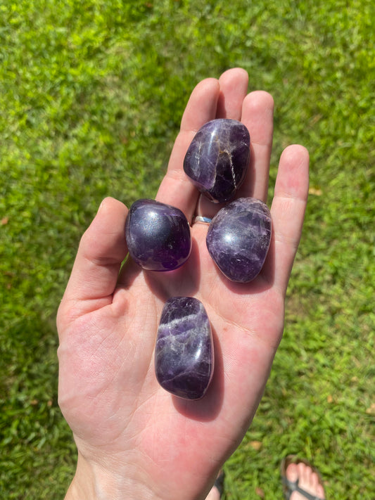 Dark Amethyst Tumbles