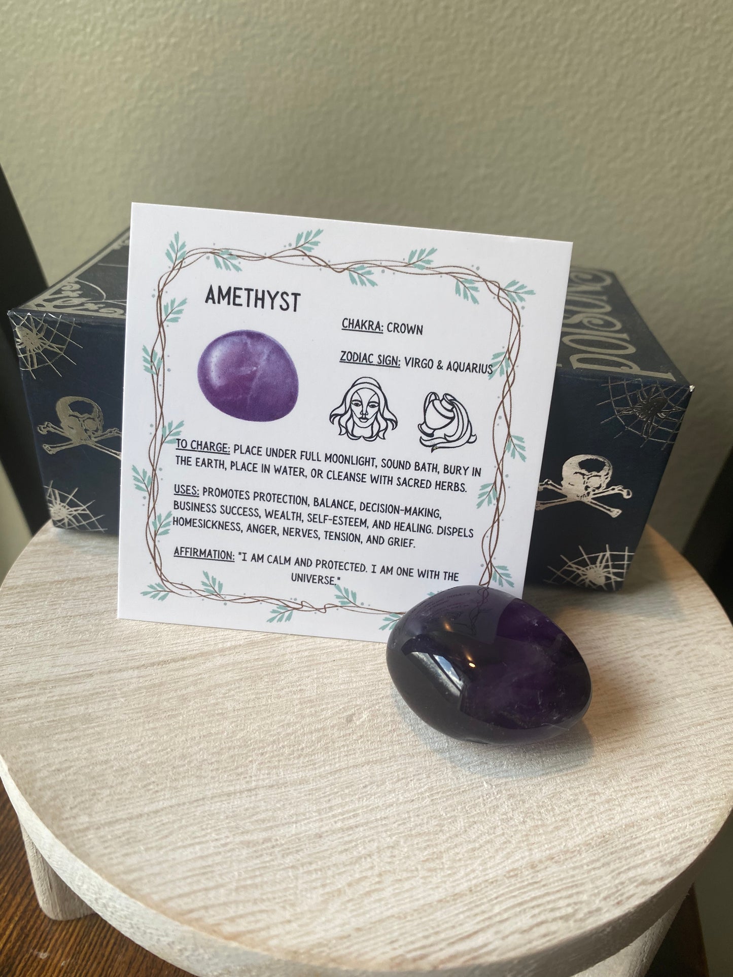 Dark Amethyst Tumbles