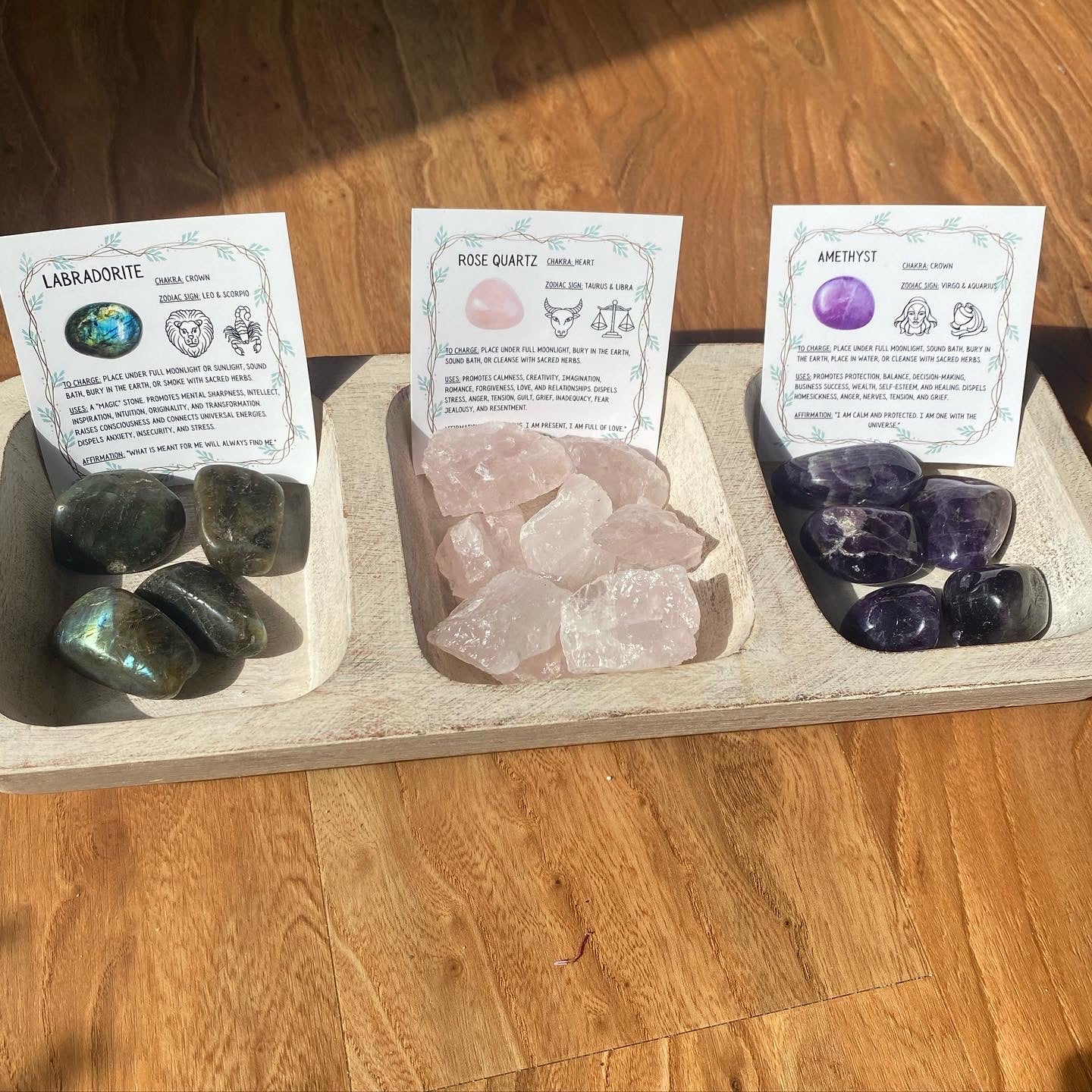 Dark Amethyst Tumbles