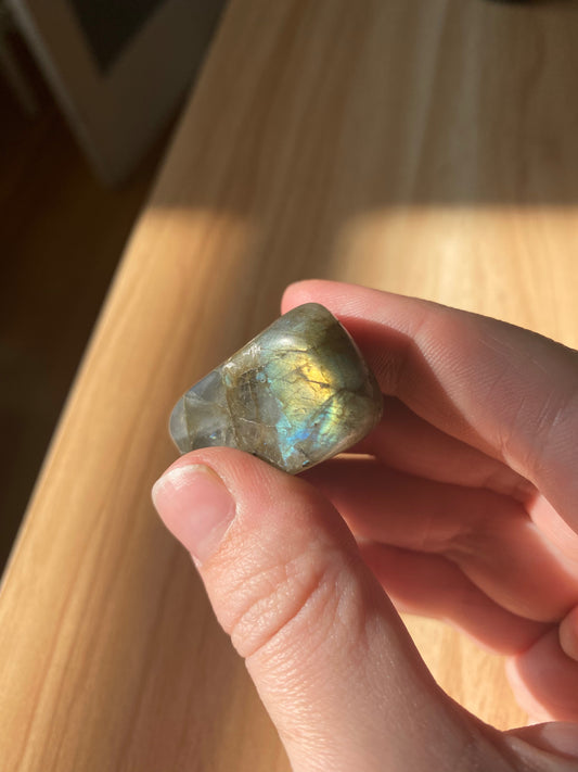 Labradorite Crystal Tumbles