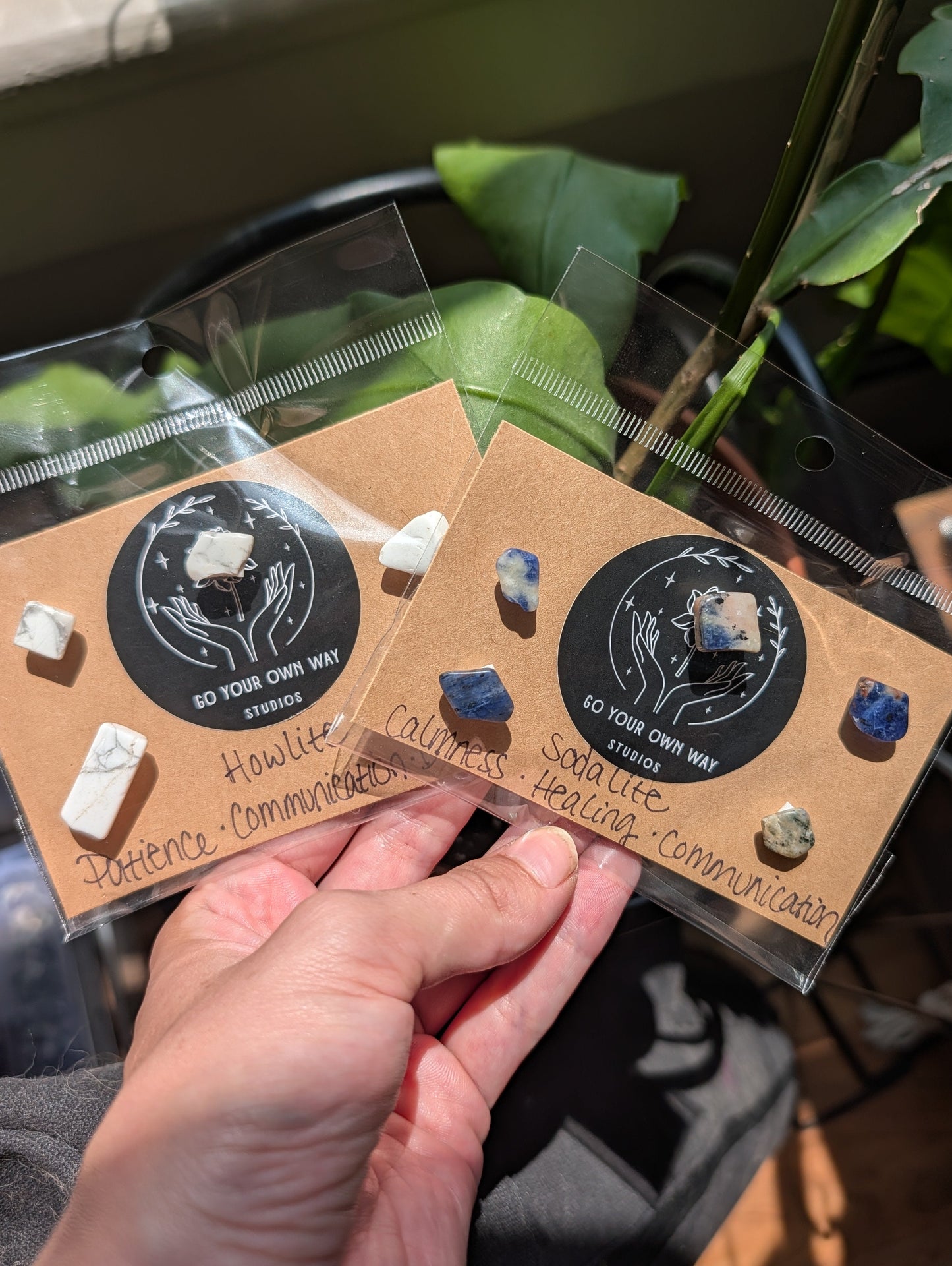 Tiny Handmade Gemstone Magnets