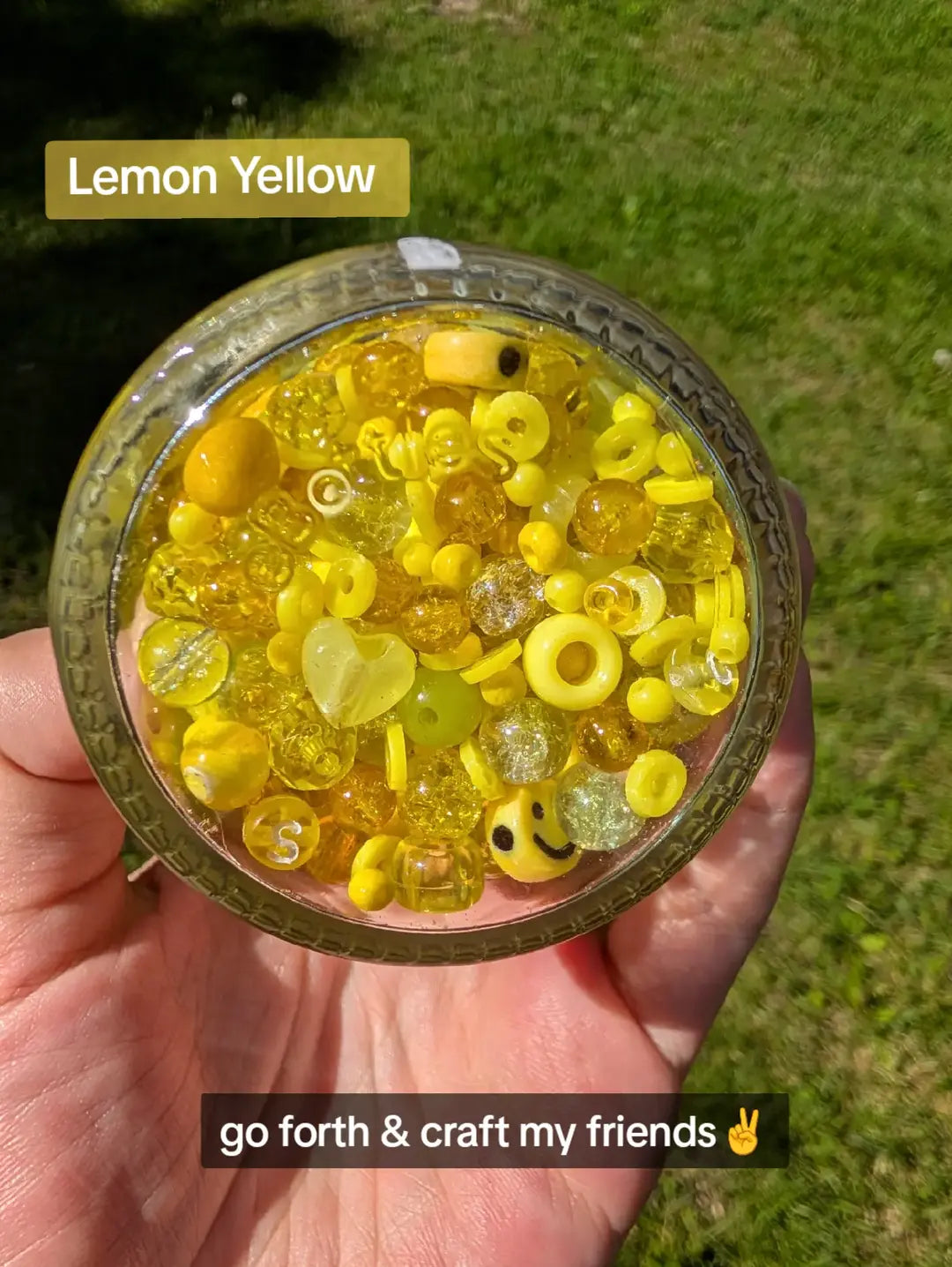 Multi-Colored Mixed Media Bead Blends